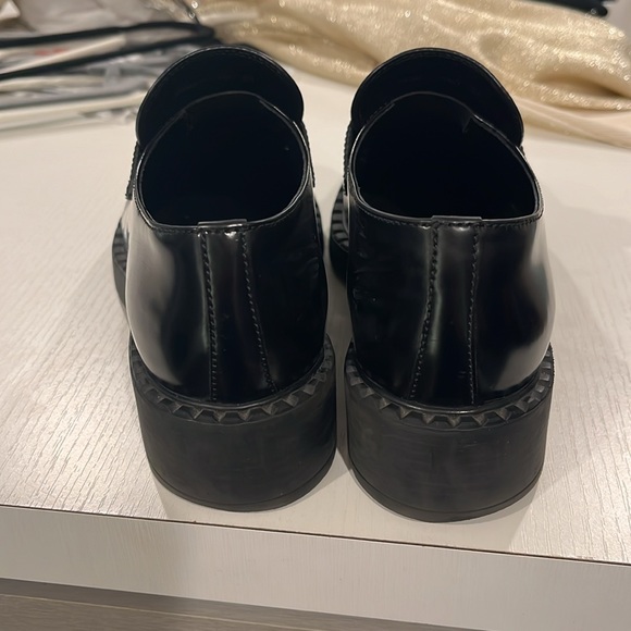 AUTHENTIC: Prada chocolate brushed loafers - size 38 - Picture 8 of 15